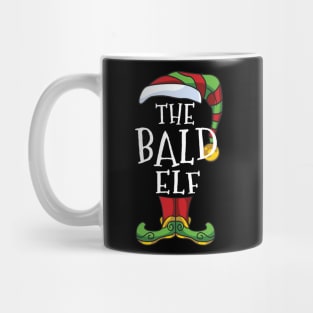 Bald Elf Family Matching Christmas Holiday Group Gift Pajama Mug